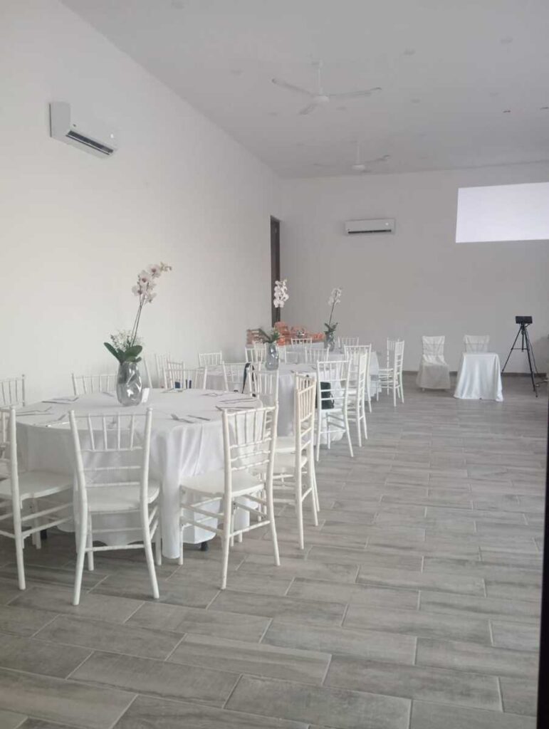 Decoración en Salón Estrellas de Usos Múltiples